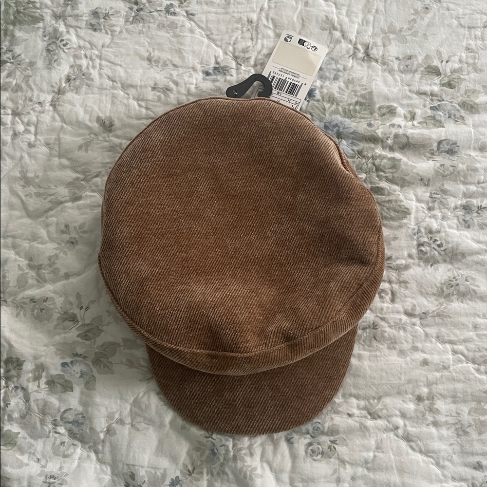 Mango Tan Corduroy Cap